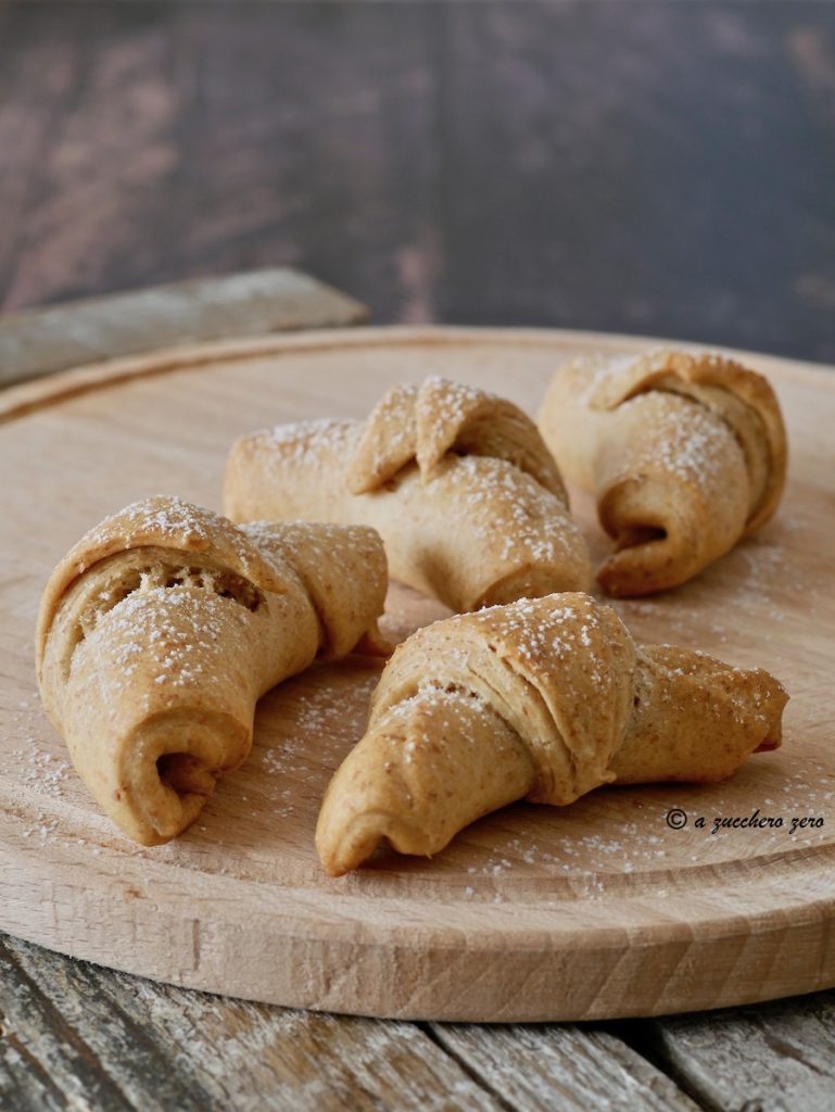 Semi-whole Wheat Croissants without Butter, Milk, and Eggs