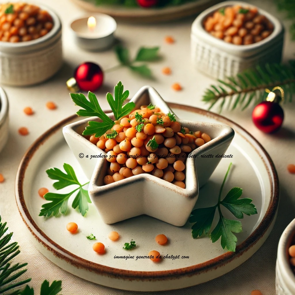 Serving Lentils on New Year's Day