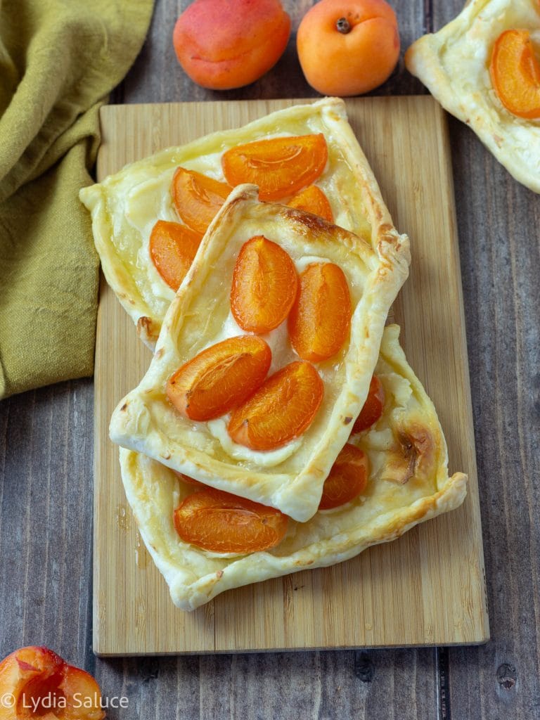 Apricot Puff Pastries