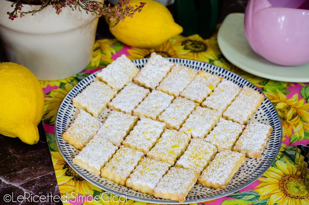 Lemon Cookies (egg-free, simple and delicious)
