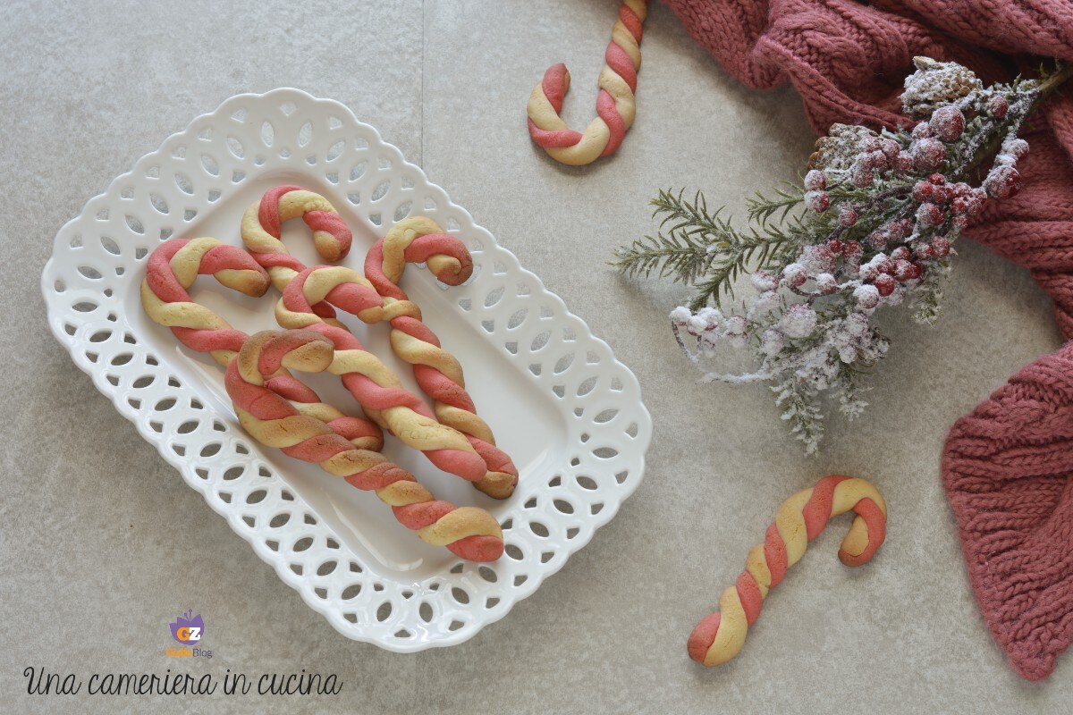 Shortcrust Pastry Candy Cane