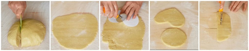 Sicilian Easter sweets preparation