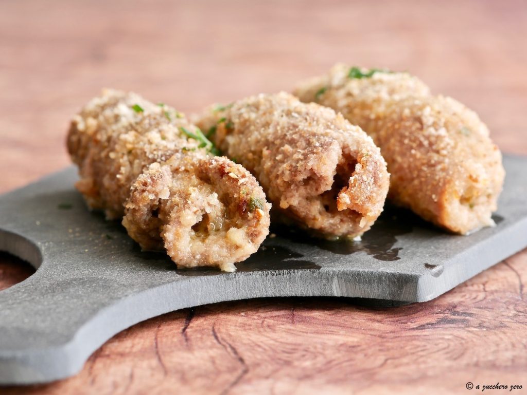 Sicilian Light Meat Rolls Messina-style cutlets