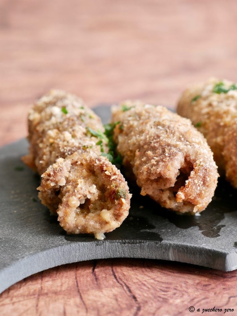 Sicilian Light Meat Rolls Messina-style cutlets