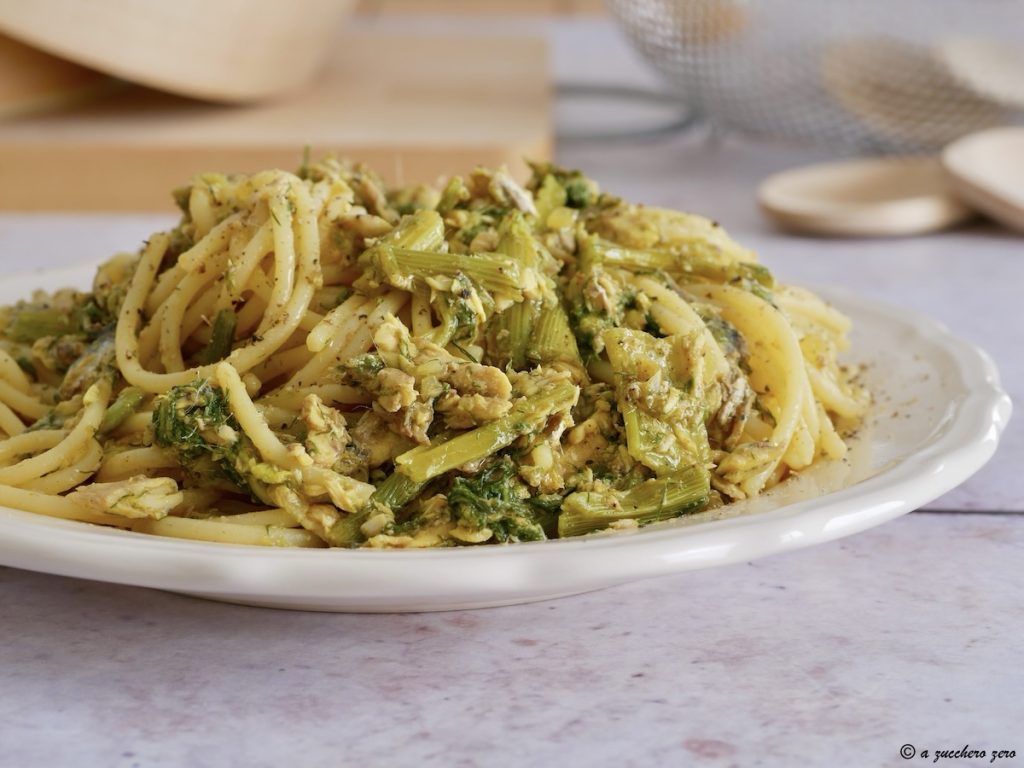 Simple Fresh Sardine Pasta in White