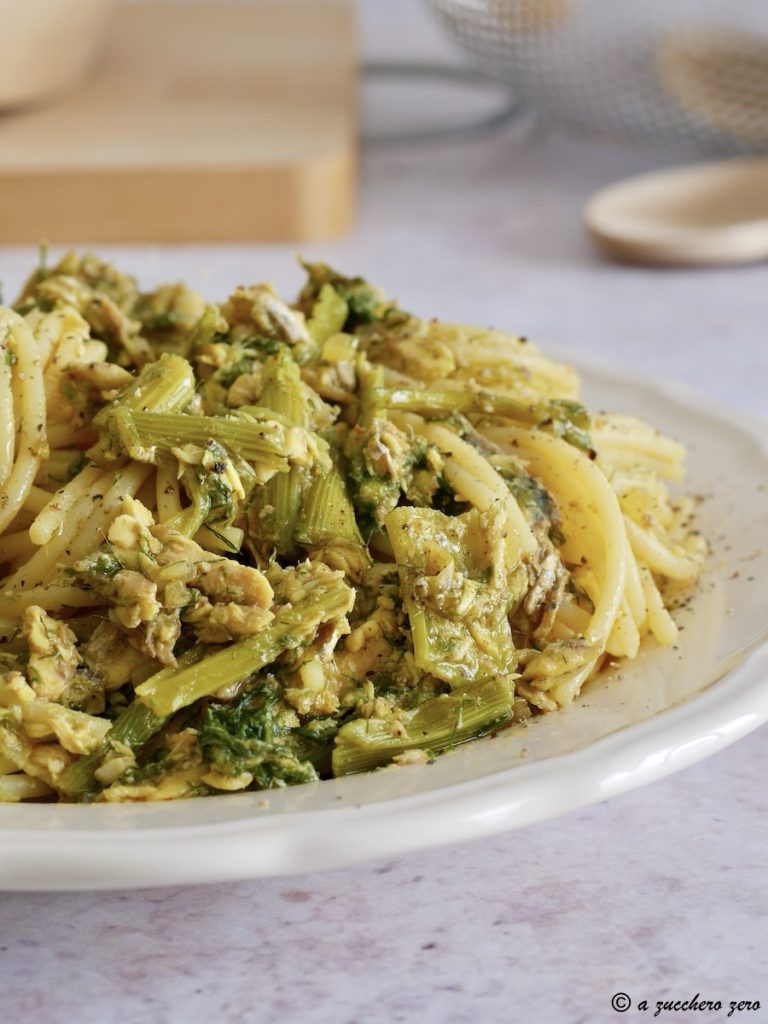 Simple Fresh Sardine Pasta in White