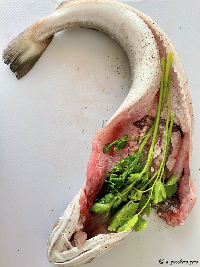 Simple Whole Baked Cod