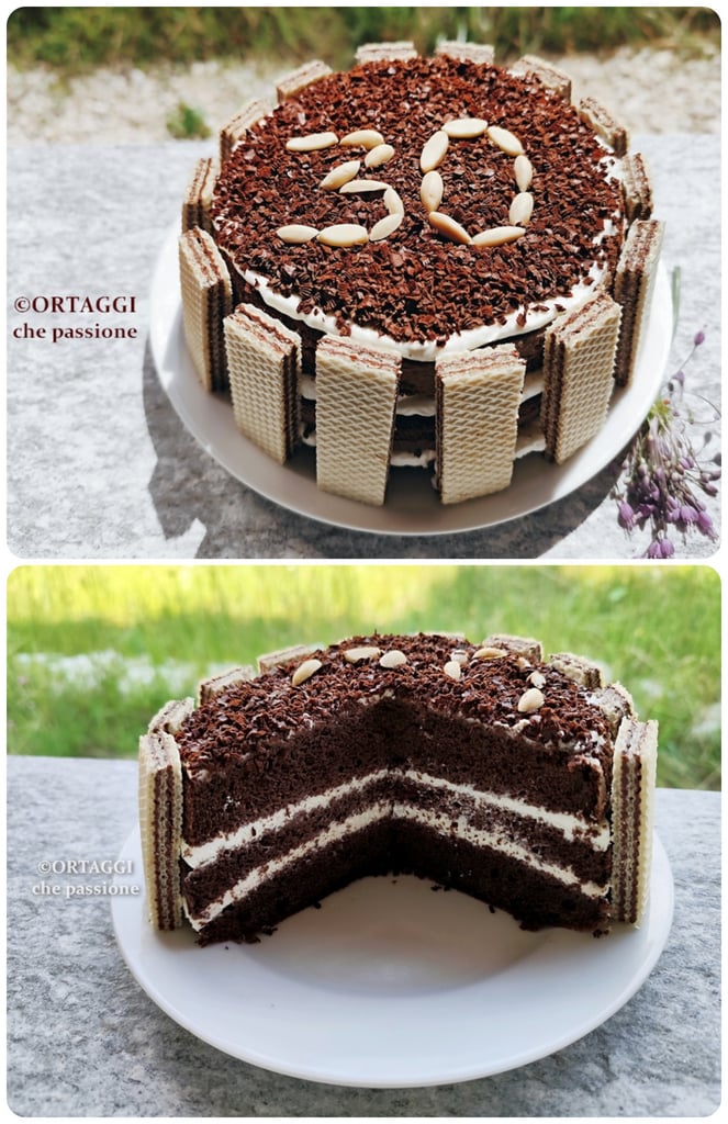 Simple homemade birthday cake