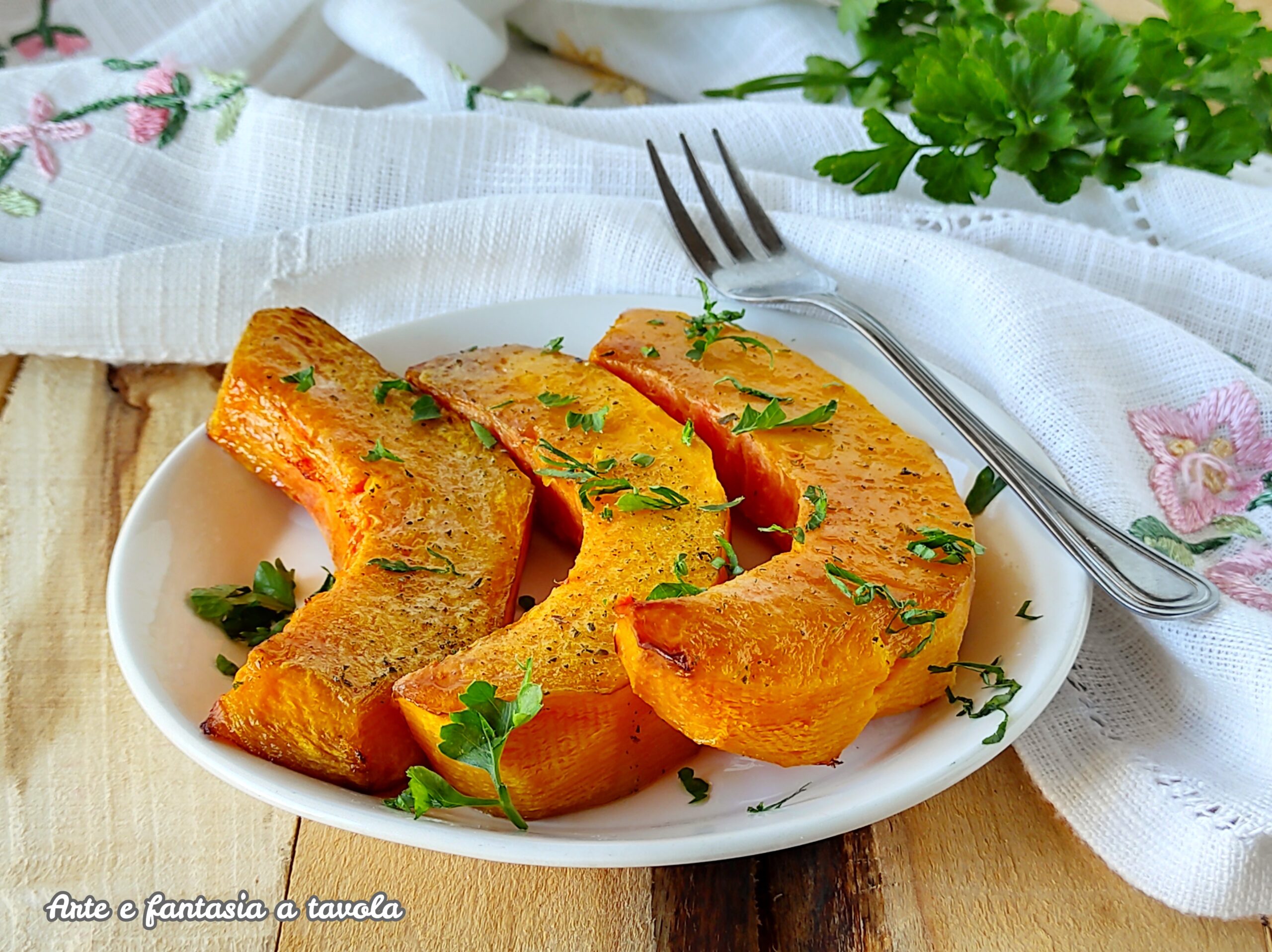 Sliced Pumpkin in Air Fryer