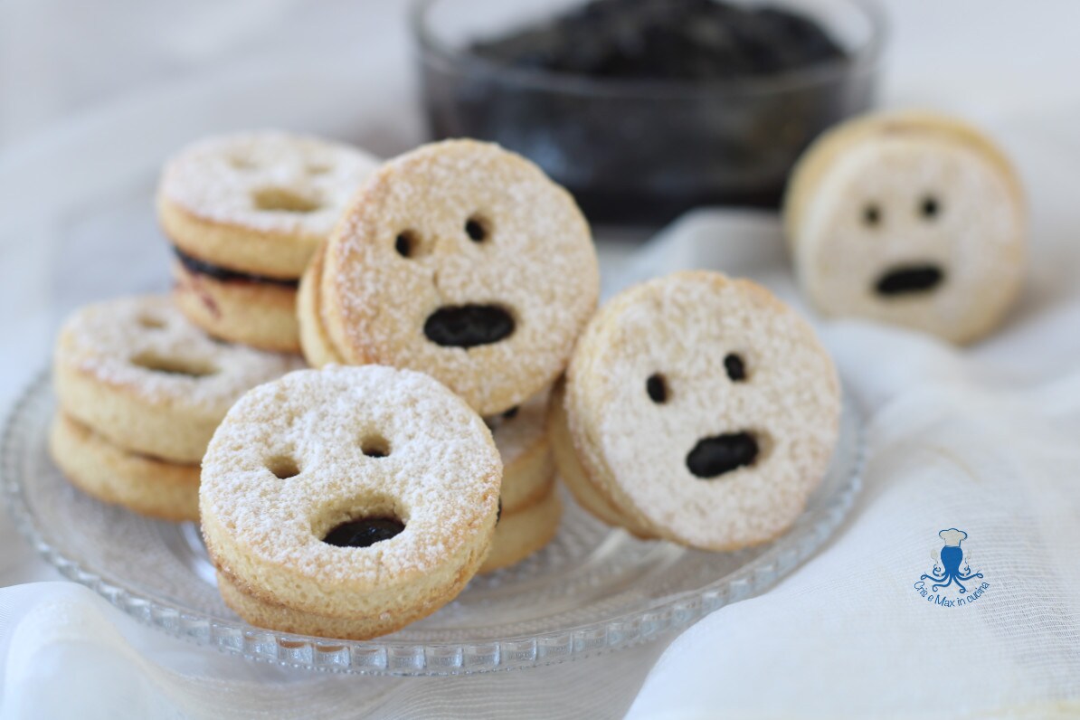Smile Cookies, Recipe with Shortcrust Pastry