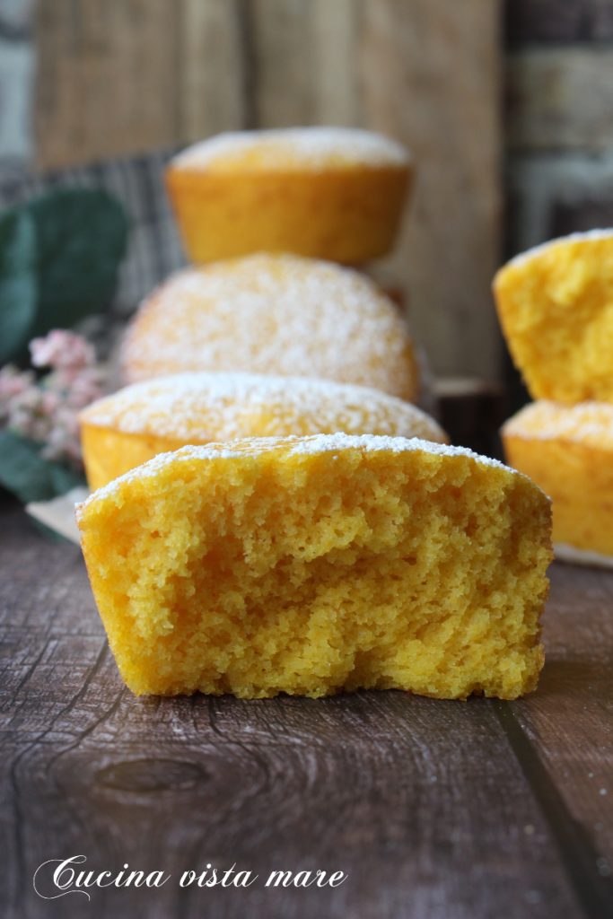 Soft Carrot and Orange Cupcakes Sea View Kitchen