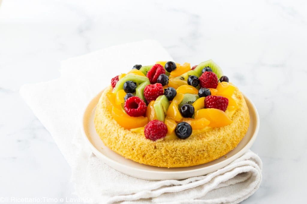 Soft Gluten-Free Fruit Tart