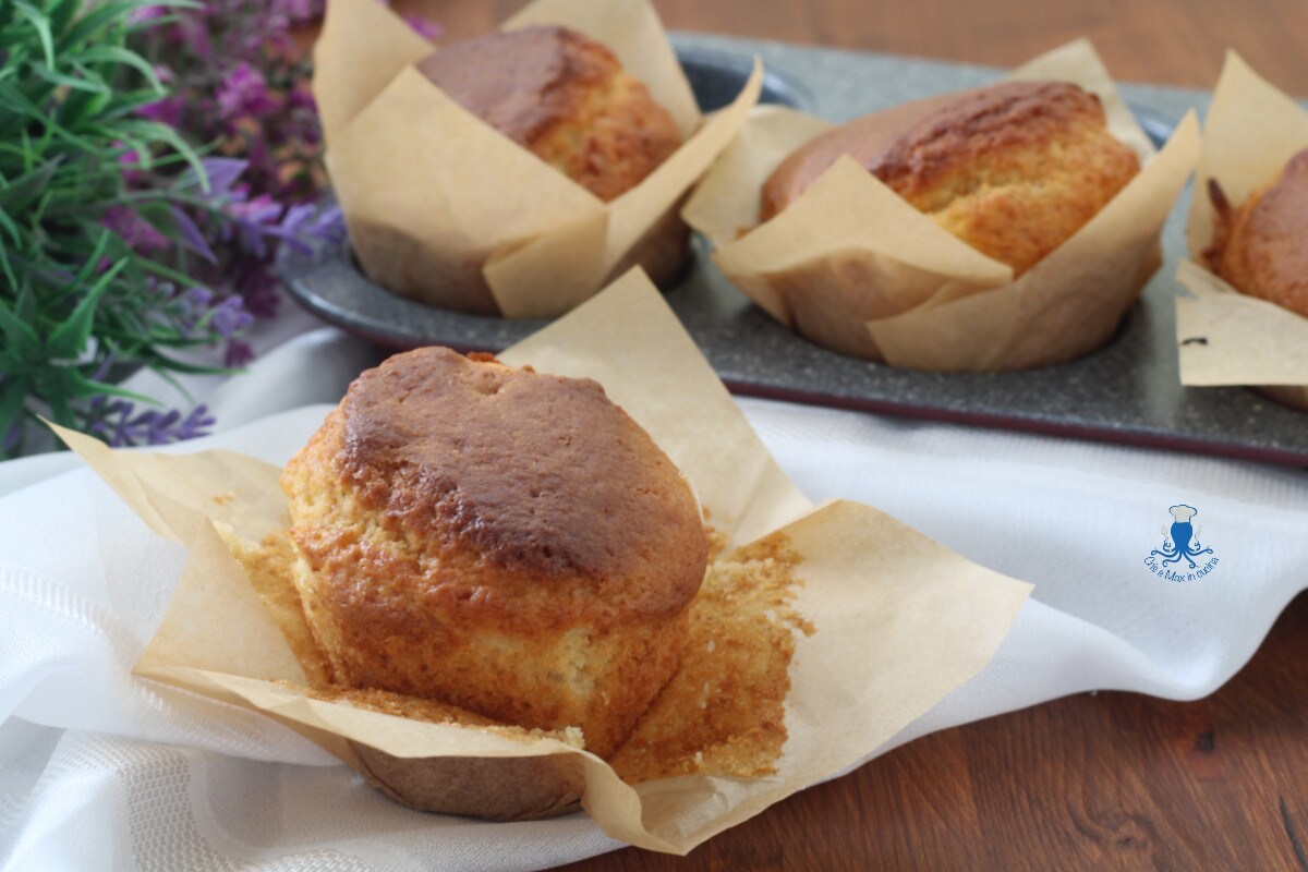 Soft Yogurt Muffins Without Butter, Oven Baked