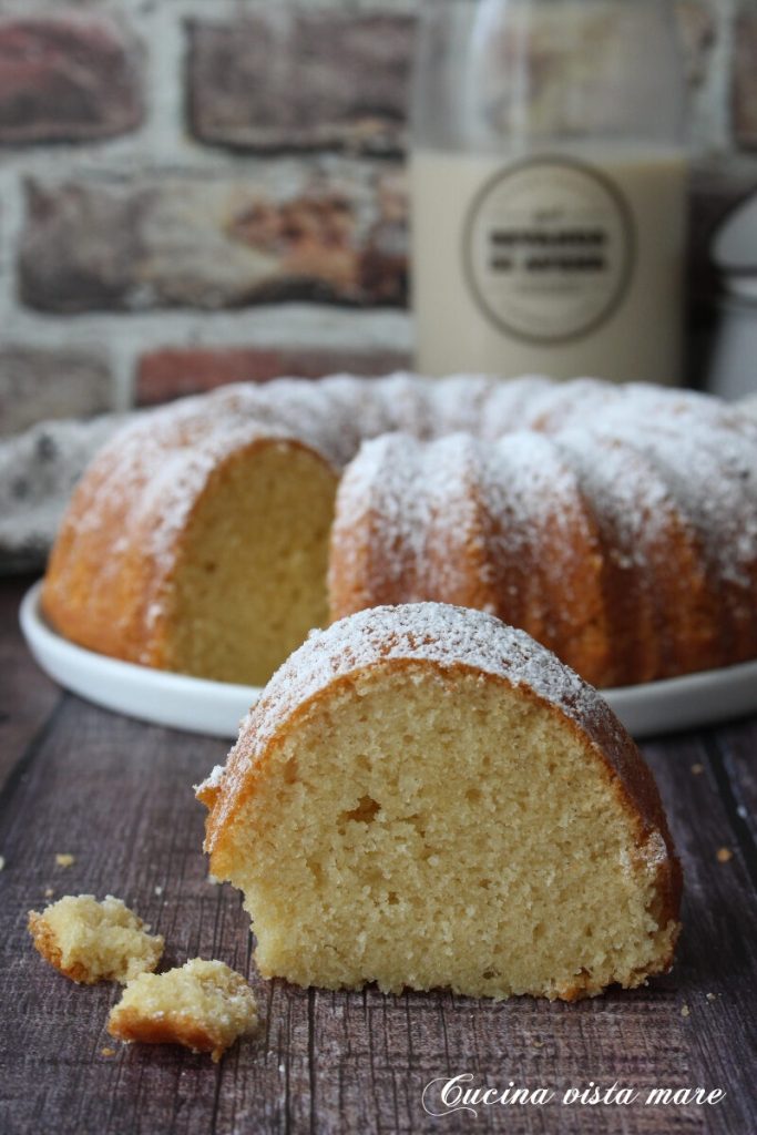 Soft Cake with Oat Milk Sea View Kitchen