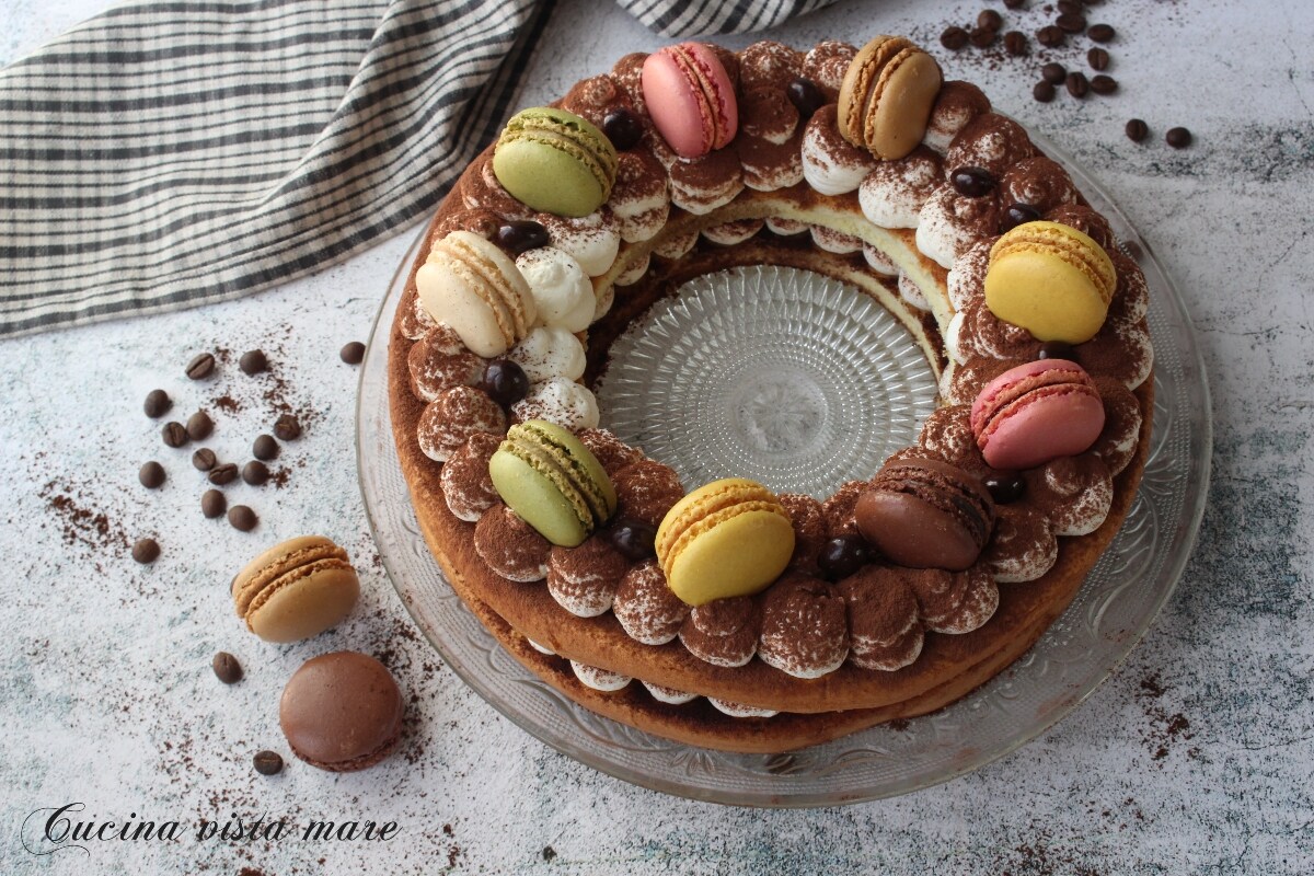 Soft Tiramisù Cream Tart
