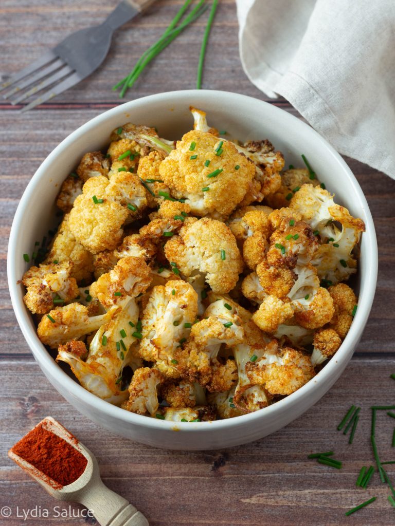 Spiced Cauliflower in Air Fryer