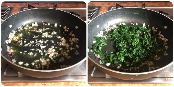 Spinach and Cheese Omelette - Step 1