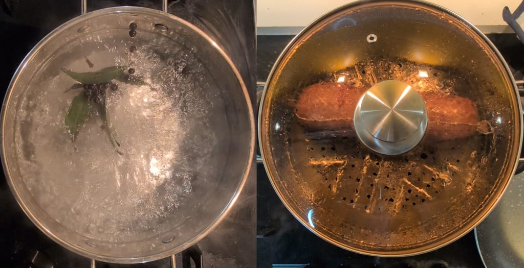 Steamed Fresh Cotechino: How to Cook it to Perfection