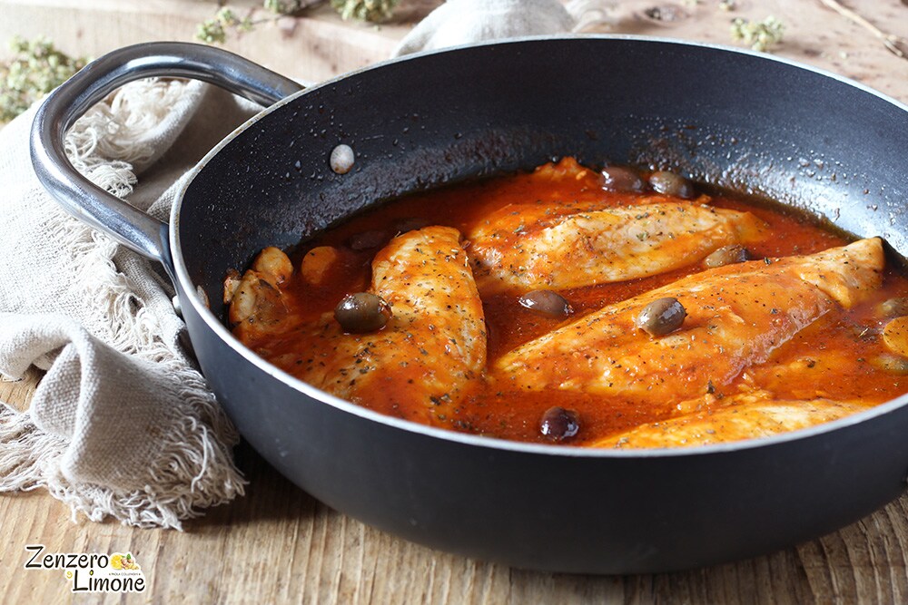 Stewed Sea Bream Fillets