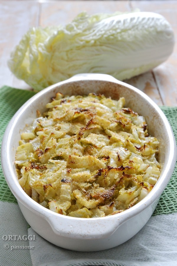 Stir-fried Chinese cabbage ORTAGGI © passion by Sara Grissino