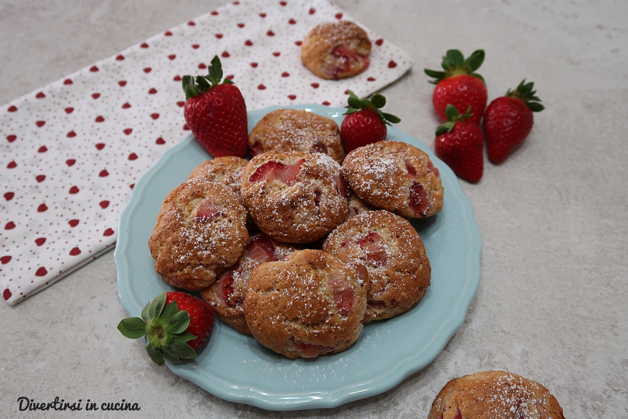 Strawberry Cookies