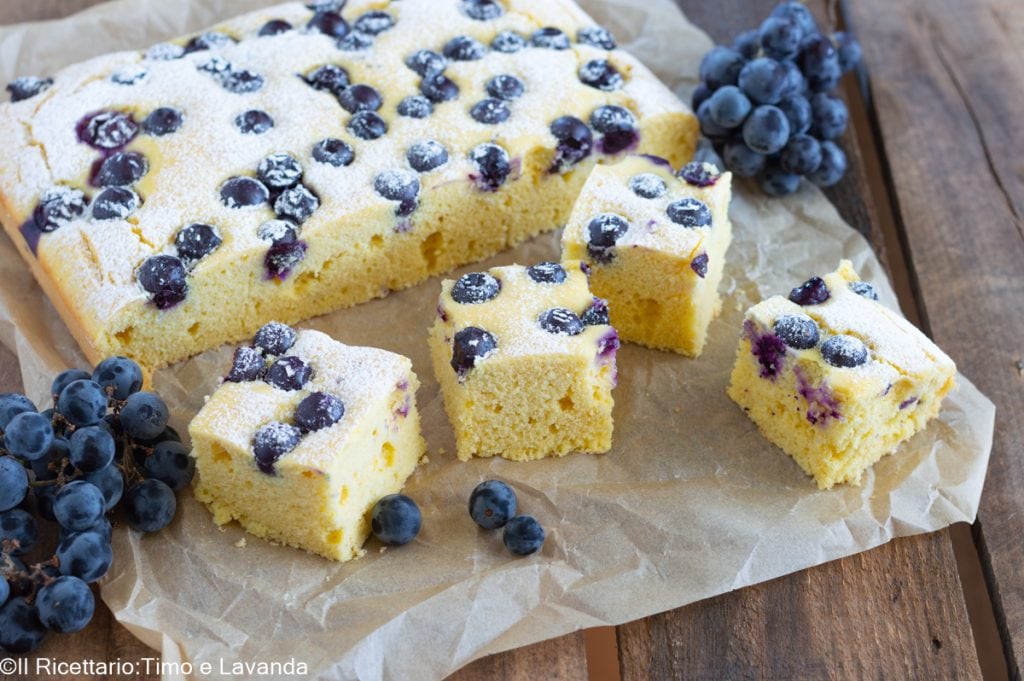 Strawberry Grape Cake