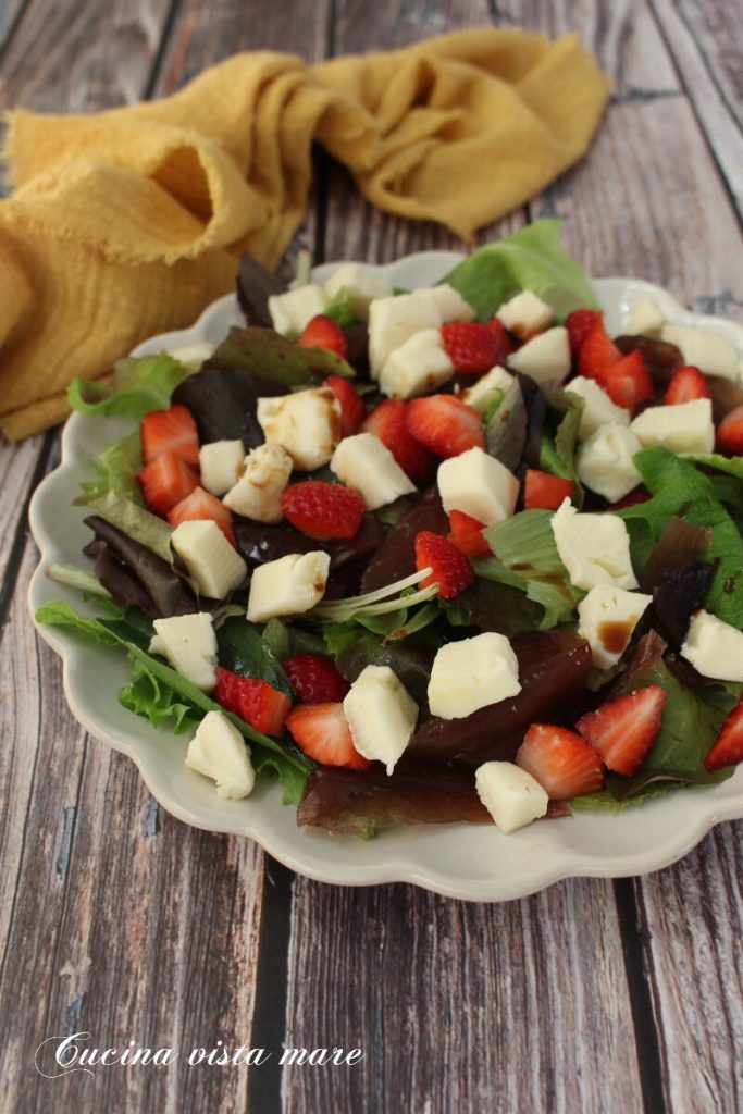 Strawberry, Onion, and Brie Salad Sea View Kitchen
