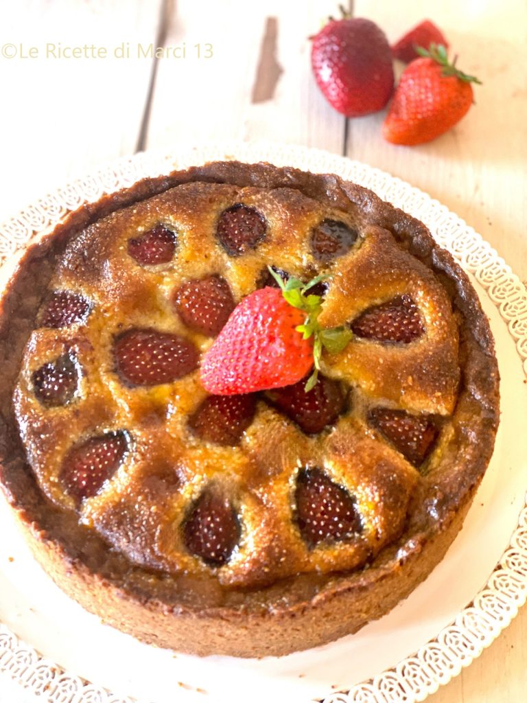 Strawberry Tart with Frangipane Cream