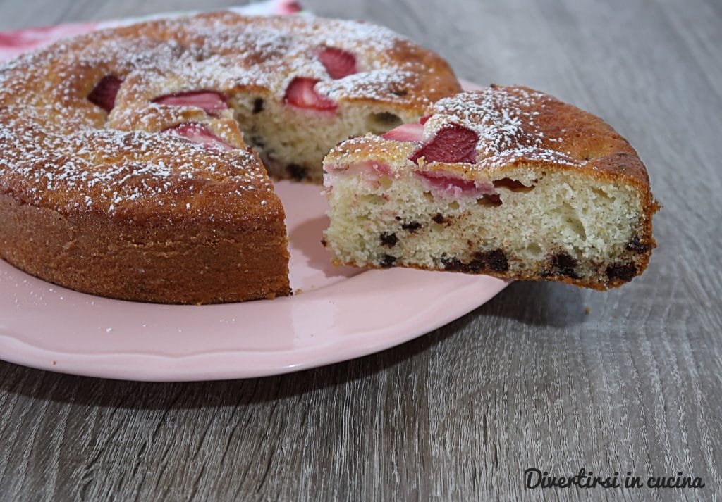 Strawberry and Yogurt Cake
