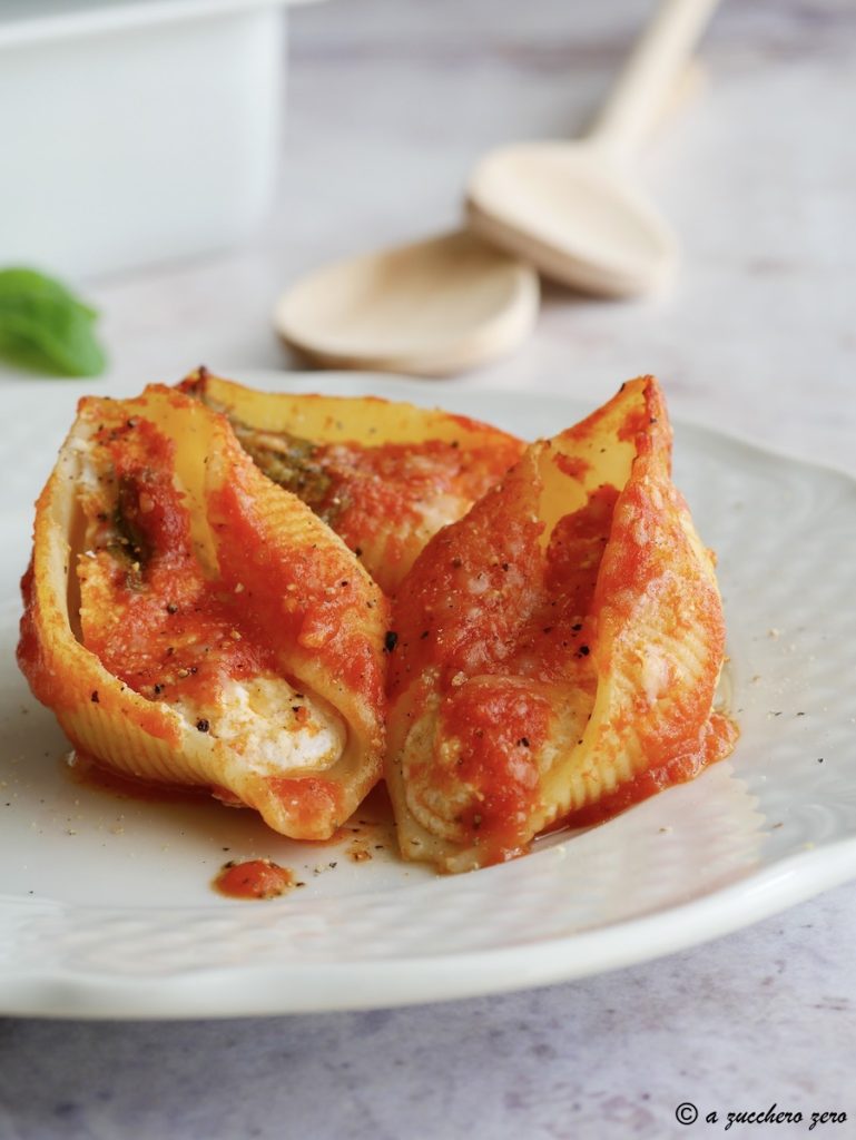 Stuffed Conchiglioni with Ricotta