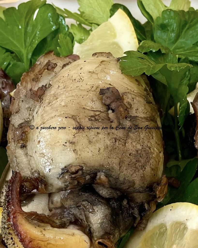 Stuffed Cuttlefish San Giuseppe Dinner 2023