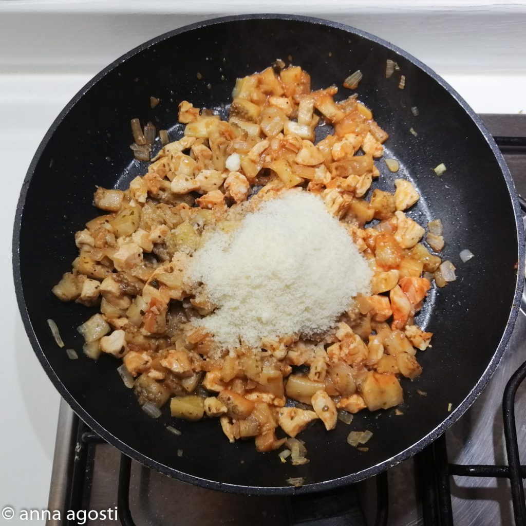 Stuffed Eggplant Rings