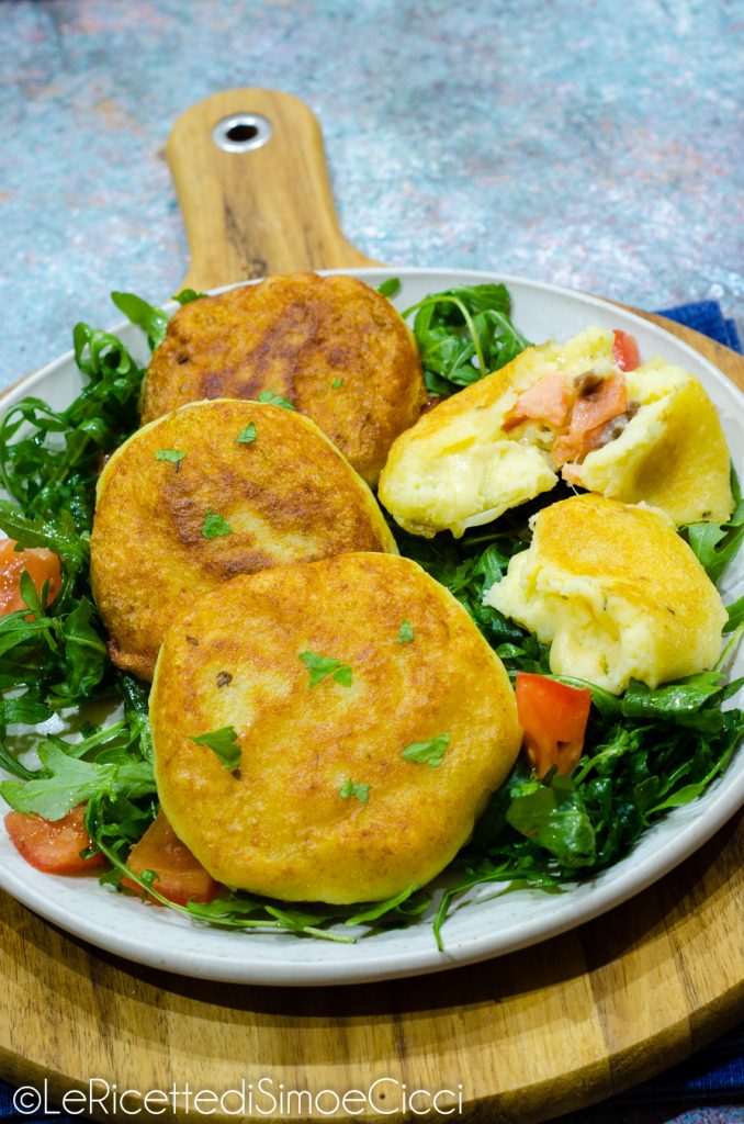 Stuffed Potato Medallions
