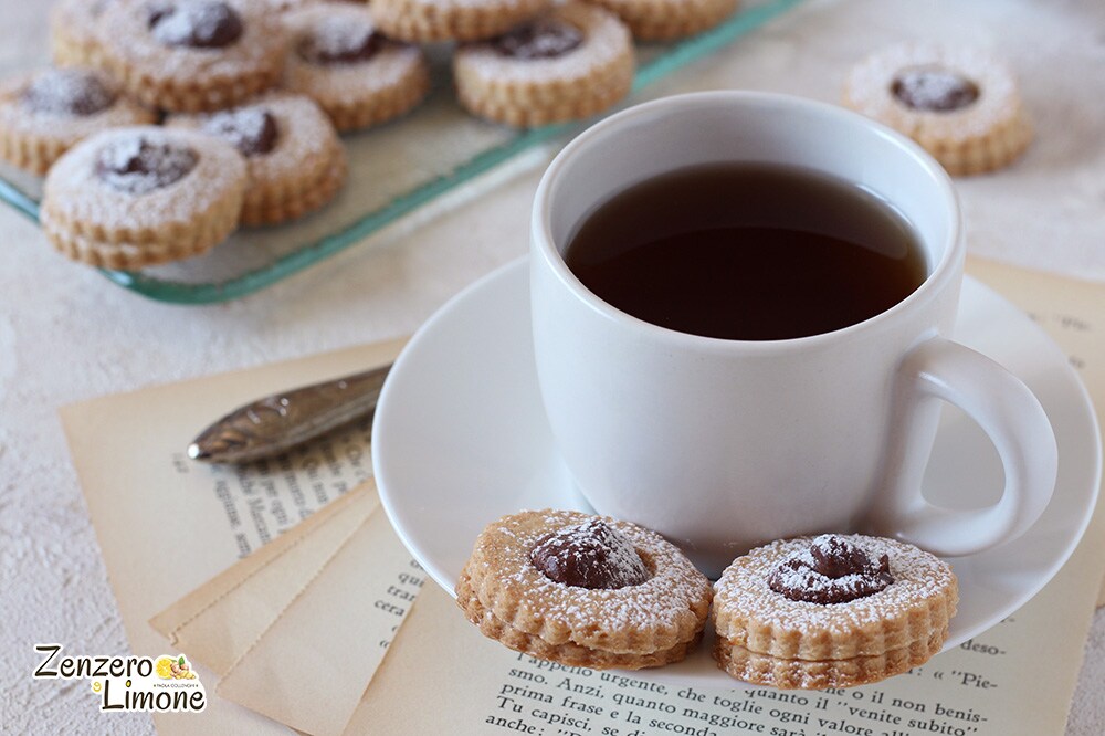 Stuffed Shortbread Cookies