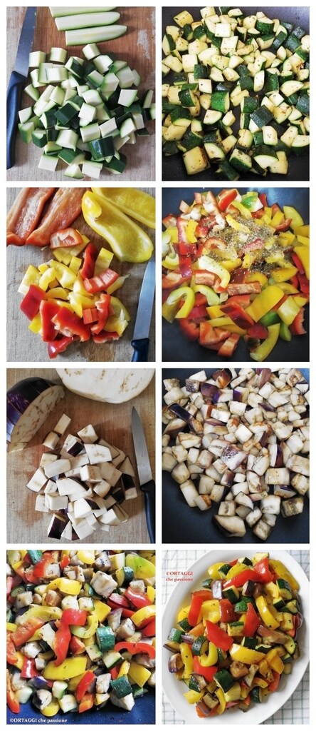 Summer Vegetables in a Pan - step-by-step photo recipe
