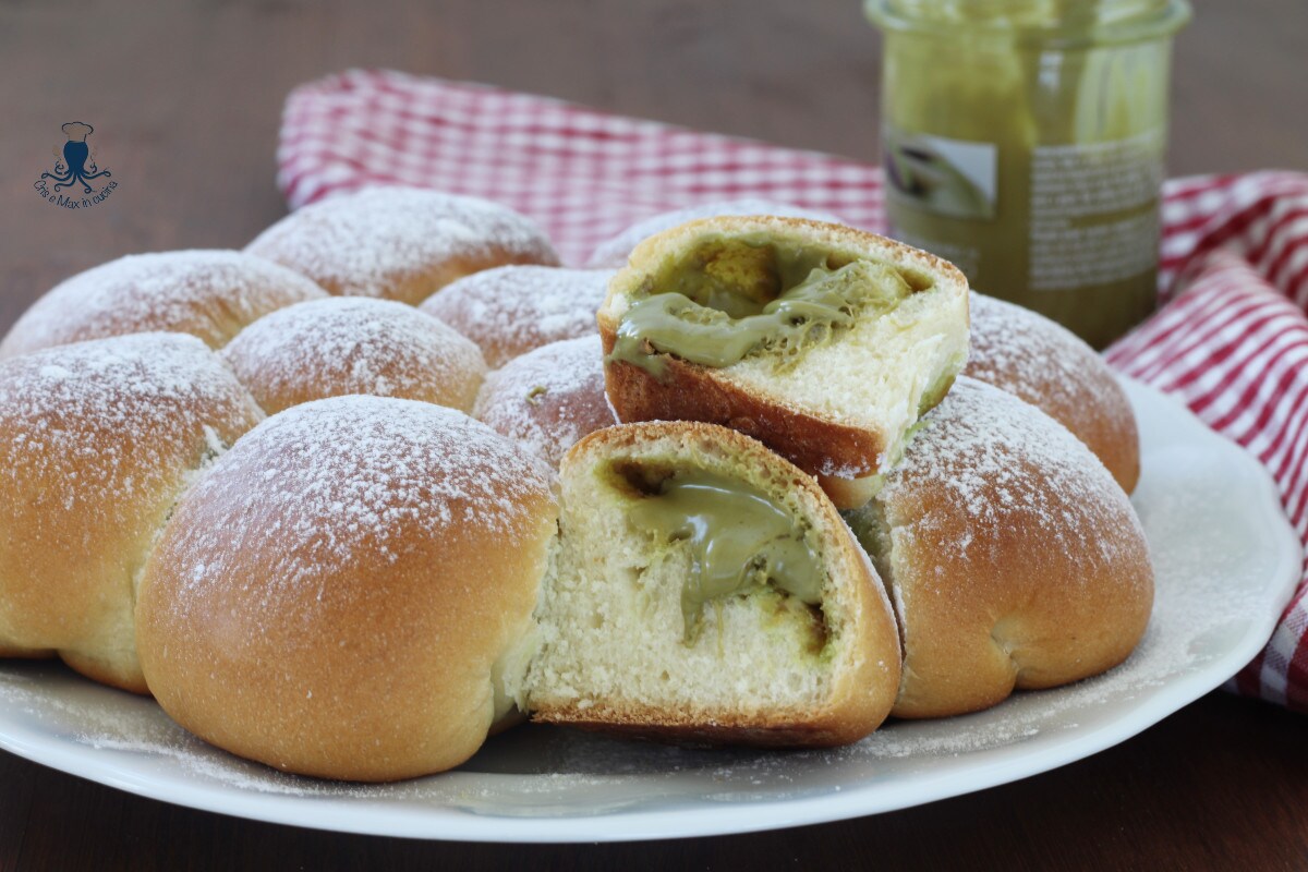 Sweet Pistachio Danube, recipe with and without Bimby