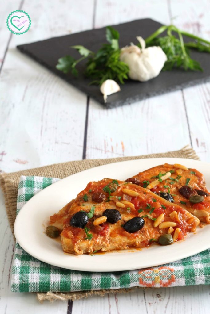 Recipe Sicilian-Style Swordfish