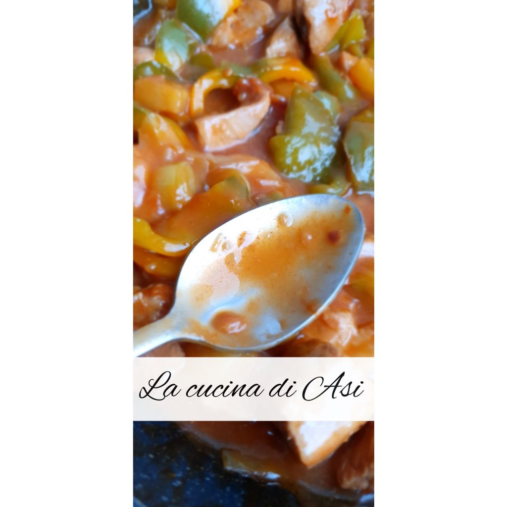 sweet and sour creamy pork