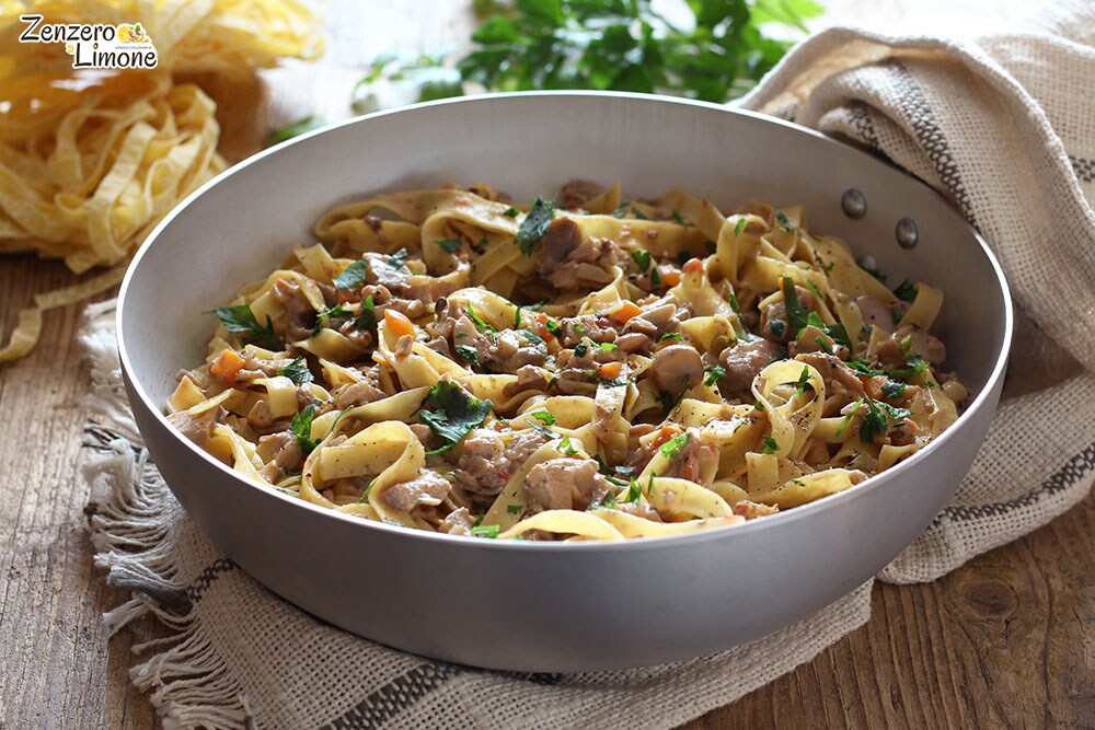 Tagliatelle with Mushrooms