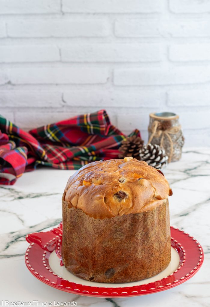 tall milanese panettone