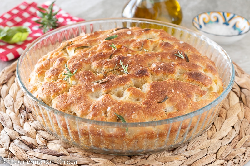 Tall and Soft Focaccia