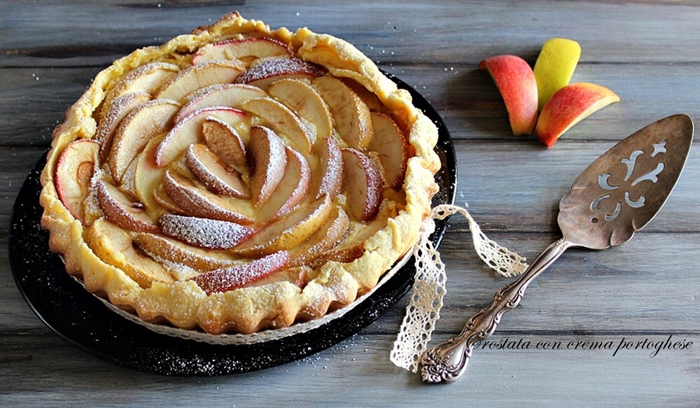 Tart with Portuguese Custard