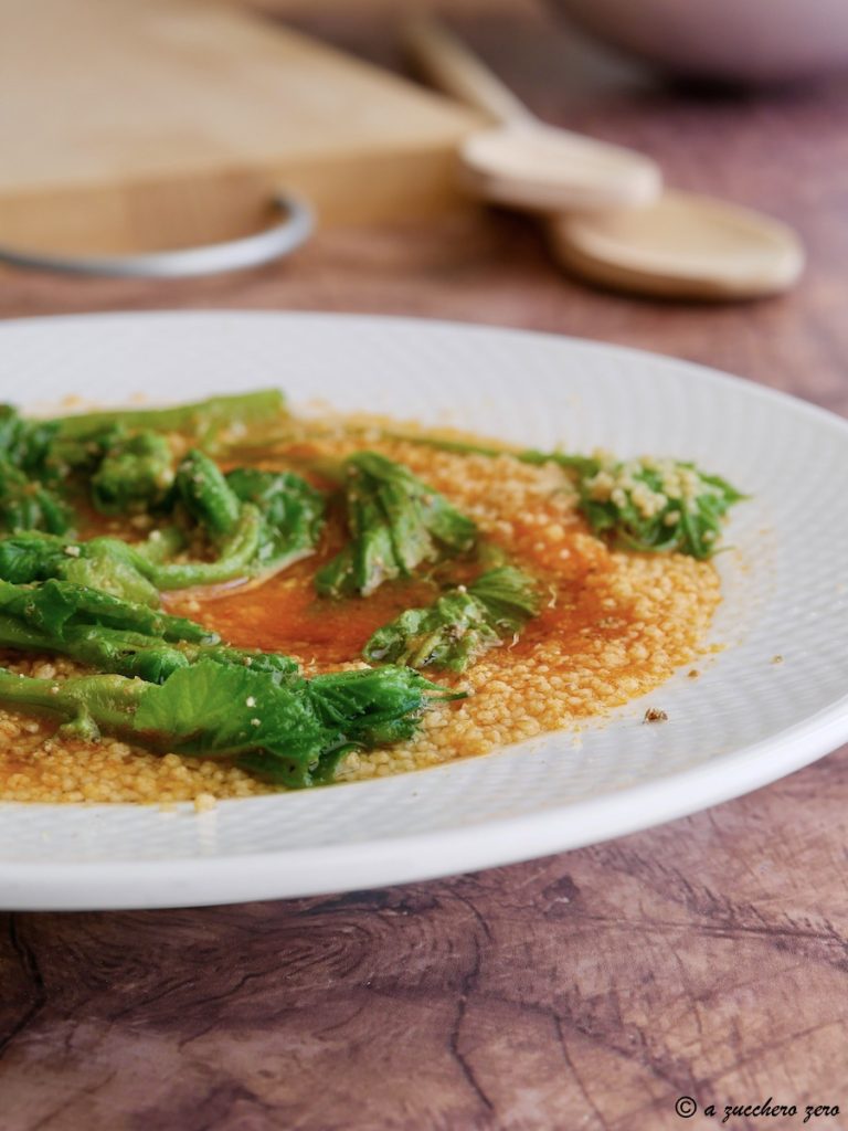 Tenerumi with Whole Wheat Couscous