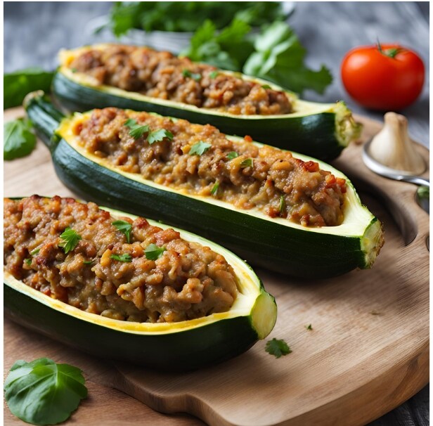 STUFFED ZUCCHINI PIACENTINA STYLE