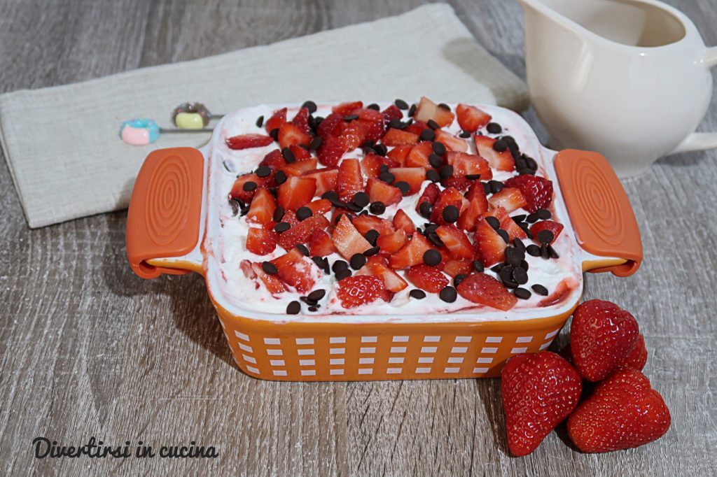Three-Ingredient Strawberry Dessert