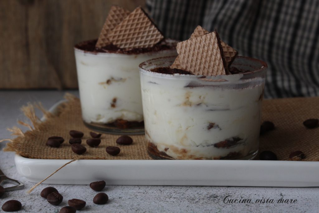 Tiramisu with Wafers Sea View Kitchen