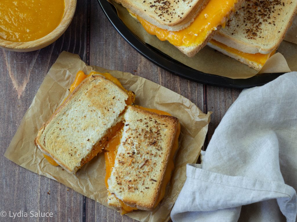 Pumpkin and Cheese Toast