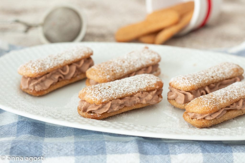 Treats with Pavesini, Coffee and Nesquik