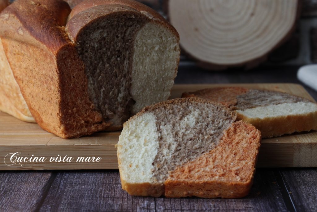 Tricolor Bread Loaf Sea View Cooking