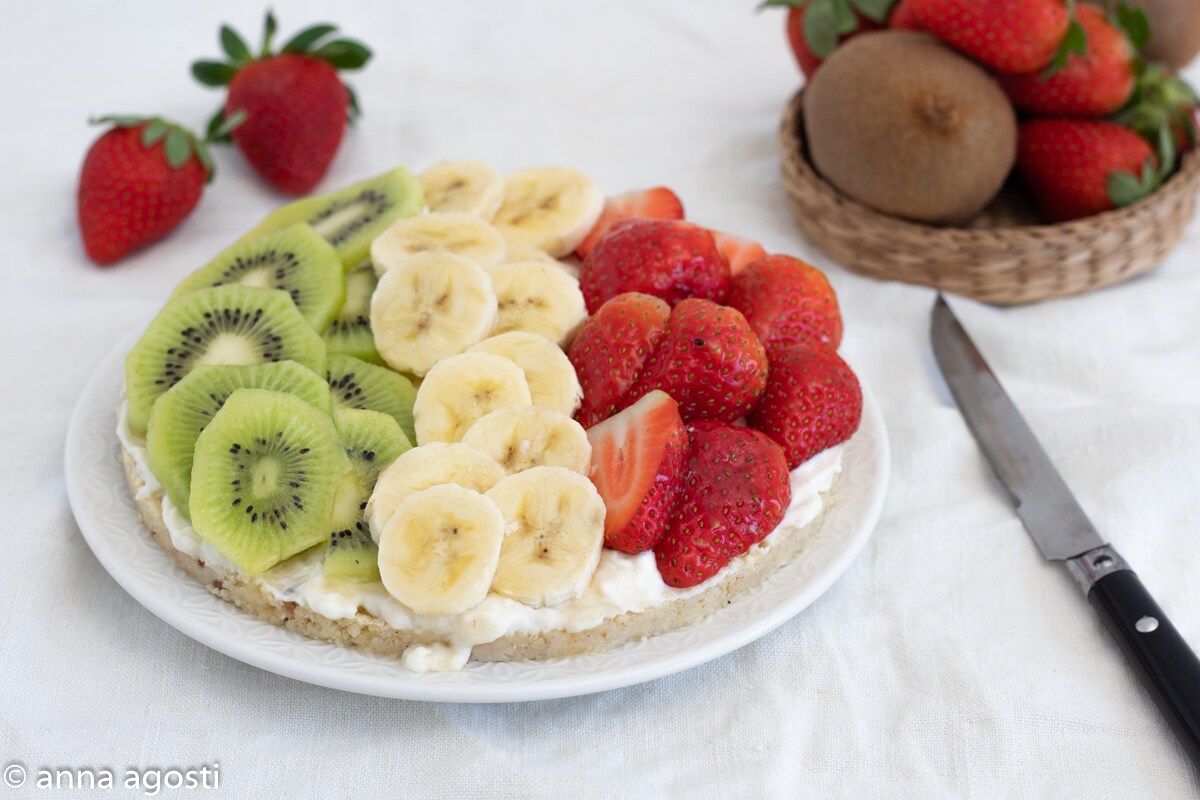 TRICOLOR TART without baking